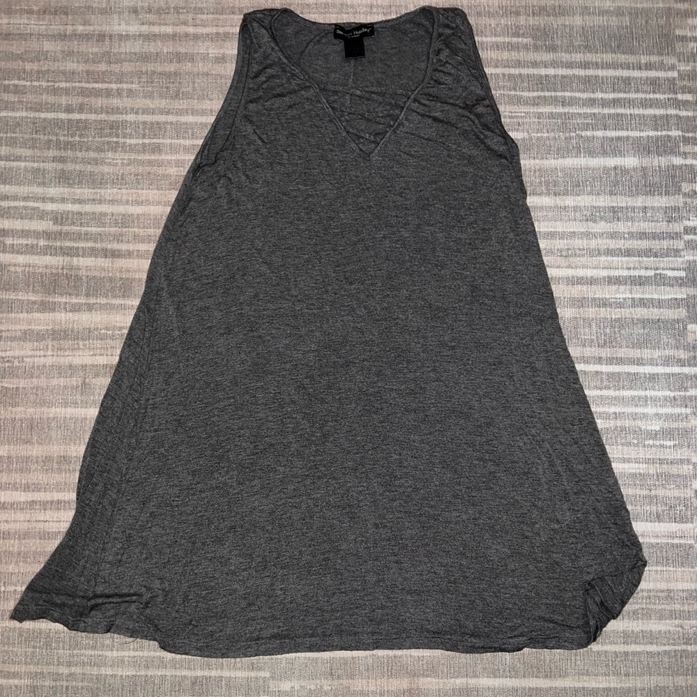 Grey Swing Dress
